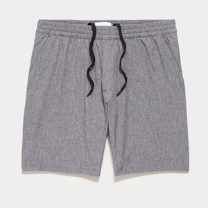 NWT Flint Park Men's Advantage Unlined Short Medium Heather Gray Tennis Casual